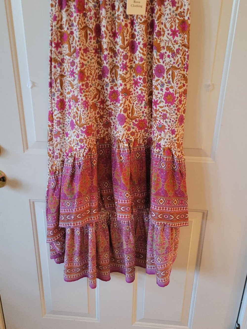 Gpregepus High/Low Ruffled Skirt - Picture 1 of 3